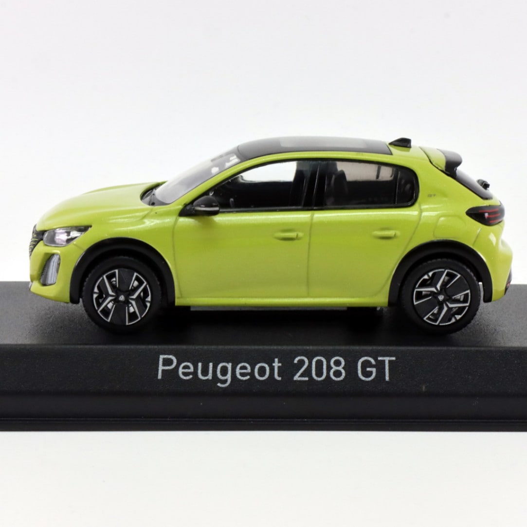 ノレブ 1/43 プジョー Peugeot 208GT 2024年 アグエダ イエロー