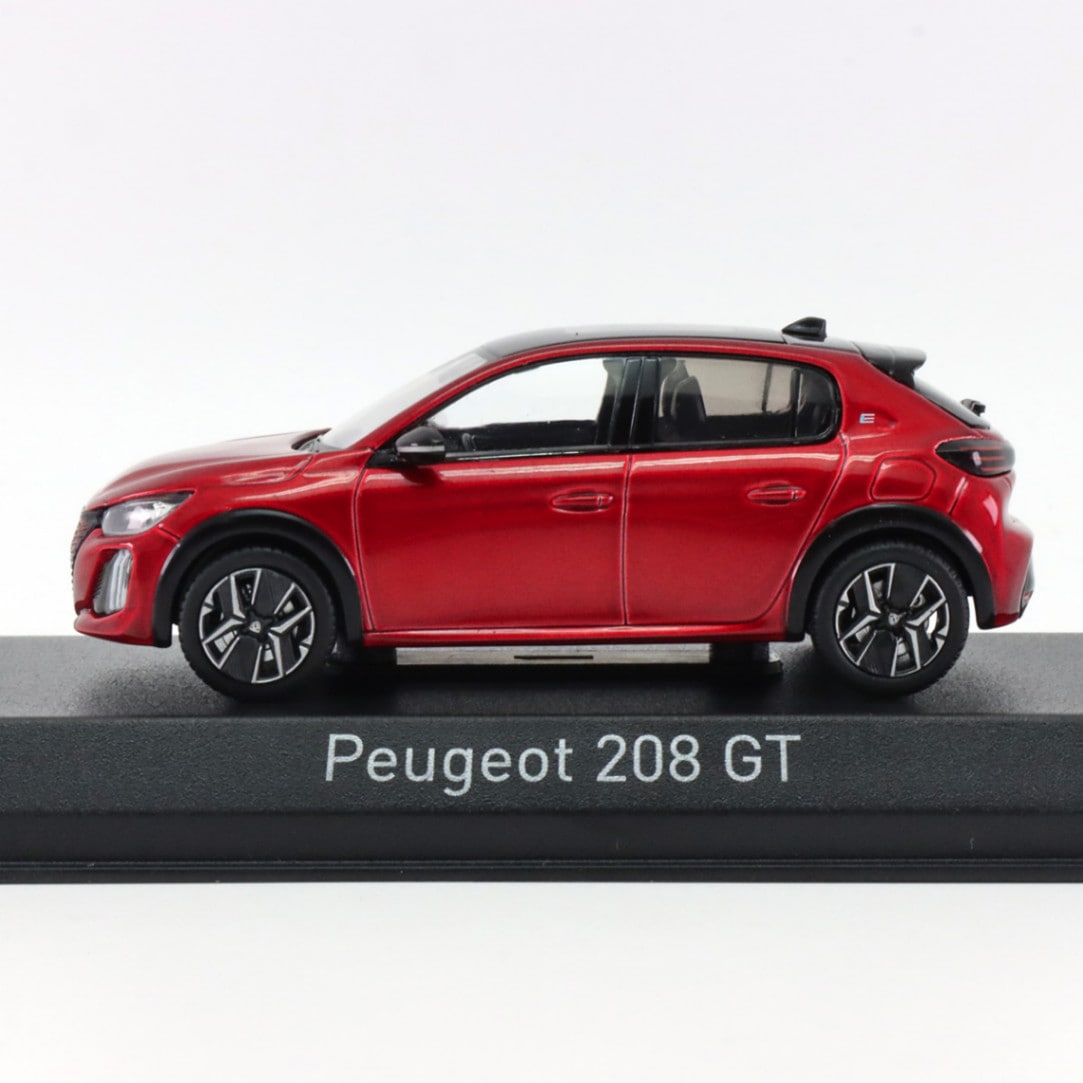 ノレブ 1/43 プジョー Peugeot 208GT 2024年 エリクシール レッド