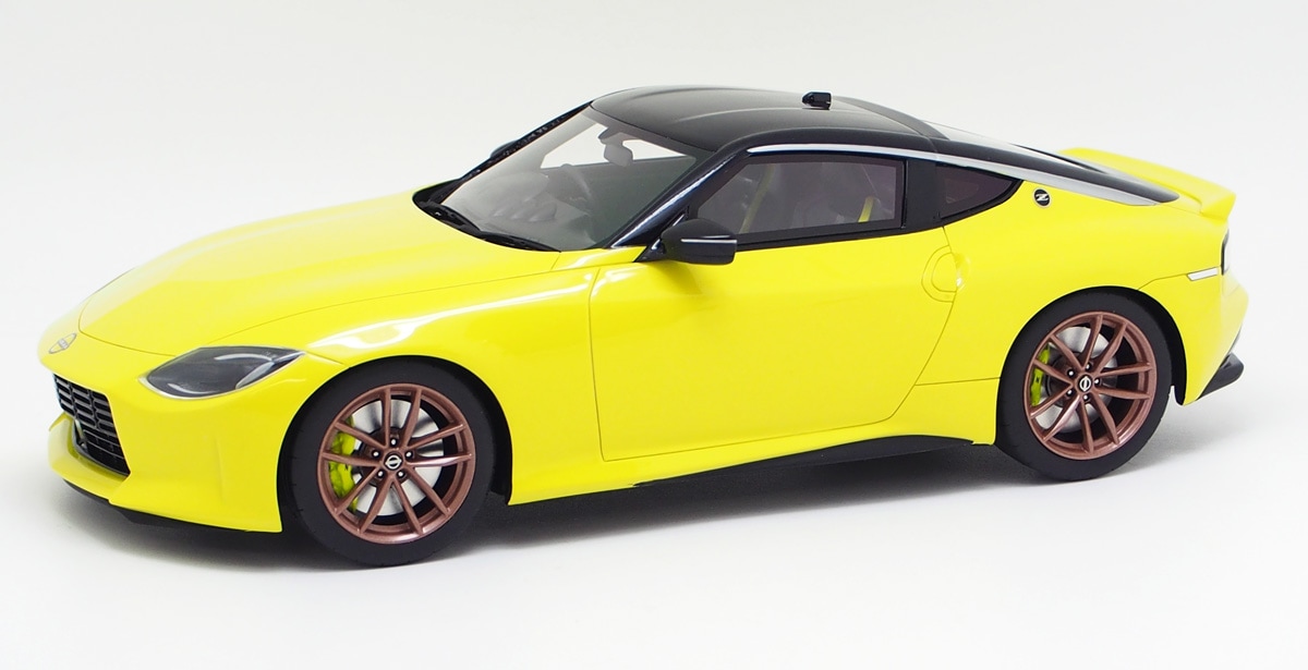 TSM Top Speed 1/18 Nissan フェアレディ Z プロトスペック 2023 イカズチイエロー 右ハンドル