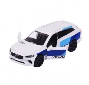マジョレット 1/64 レーシング ボルボ Volvo V90 ブルー コレクターズカード付