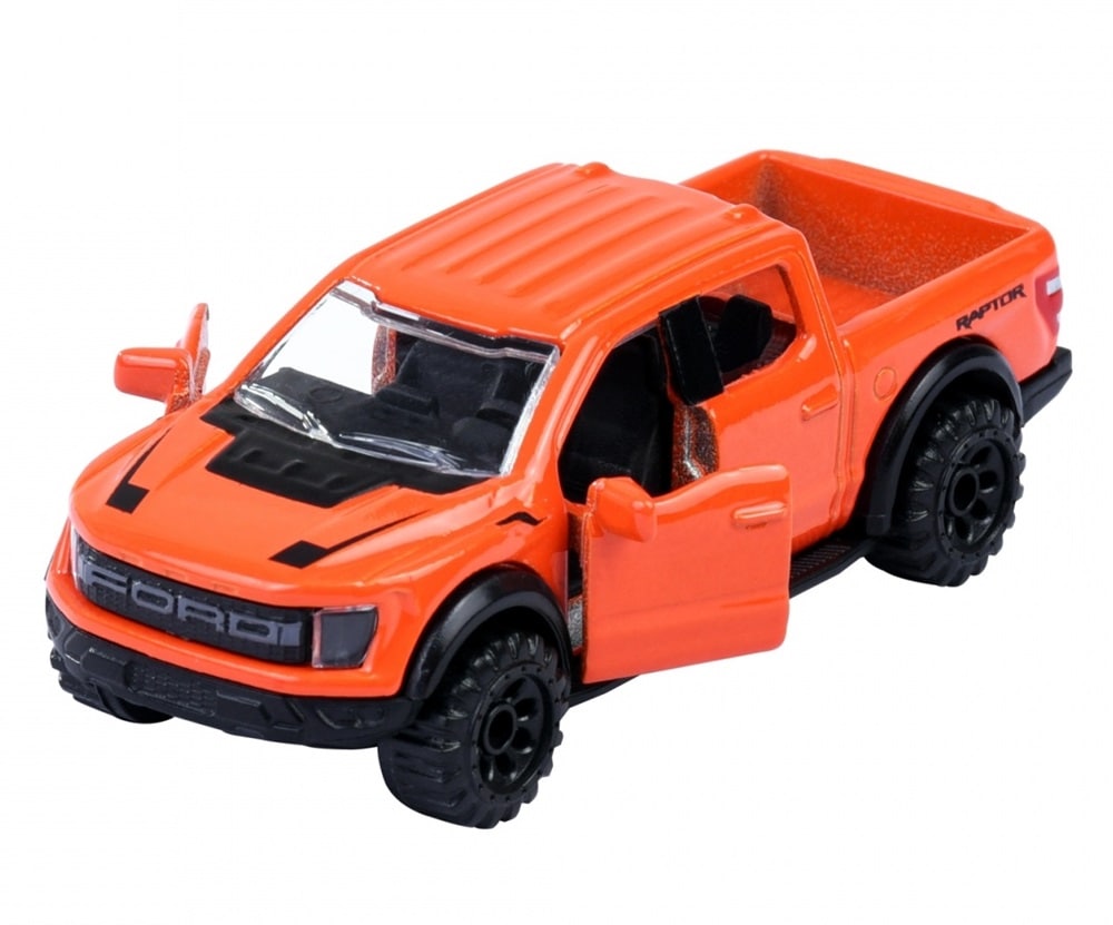 マジョレット 1/64 フォード FORD F-150 ラプター オレンジ コレクターズカード付