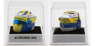 JF Creations 1/12スケール ヘルメット マーカス エリクソン ザウバー F1チーム 2016年仕様