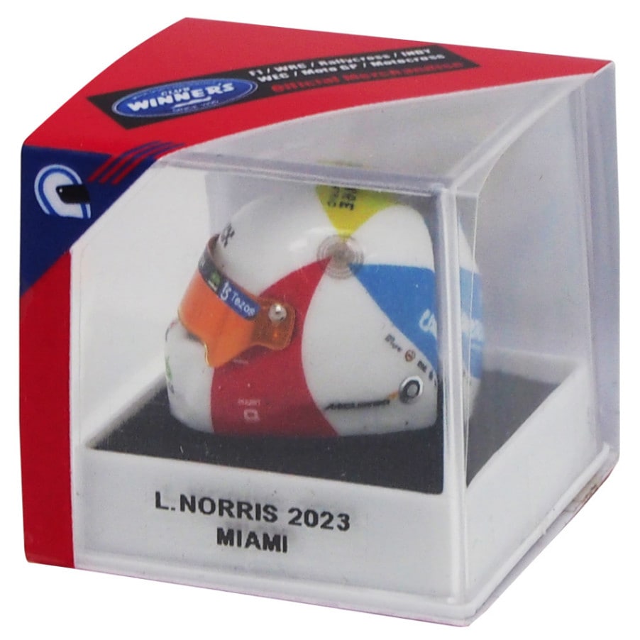 JF Creations 1/12 スケール ヘルメット ランド ノリス マクラーレン F1チーム 2023年 マイアミGP仕様