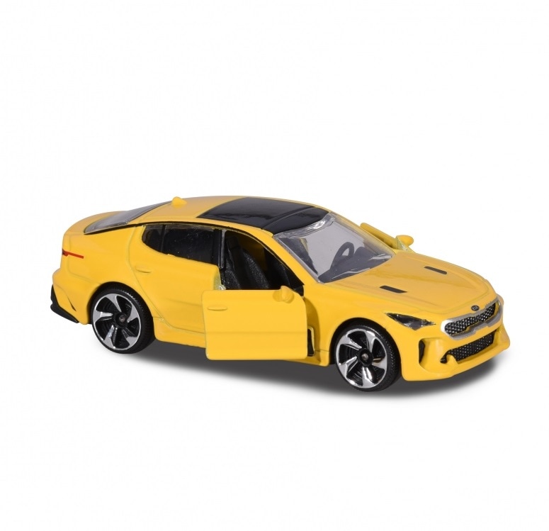 マジョレット 1/64 キア 起亜 Kia Performance Car イエロー コレクターズカード付