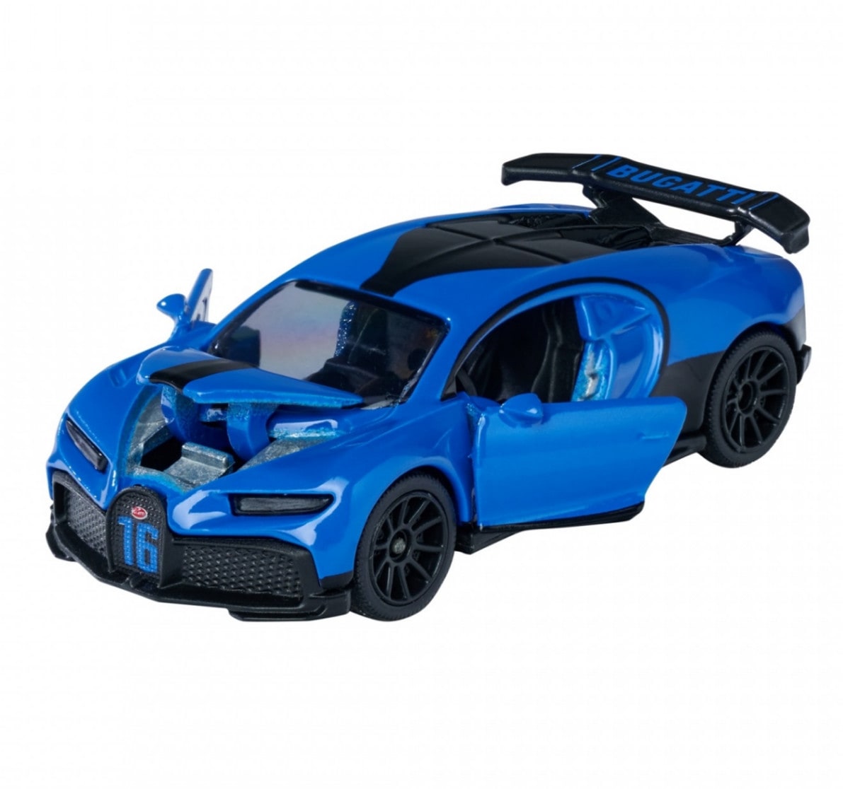 マジョレット 1/64 ブガッティ シロン ピュアスポーツ ブルー ボックス付き