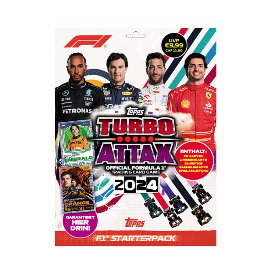 2024 Topps Turbo Attax F1 トレーディングカード - スターターパック