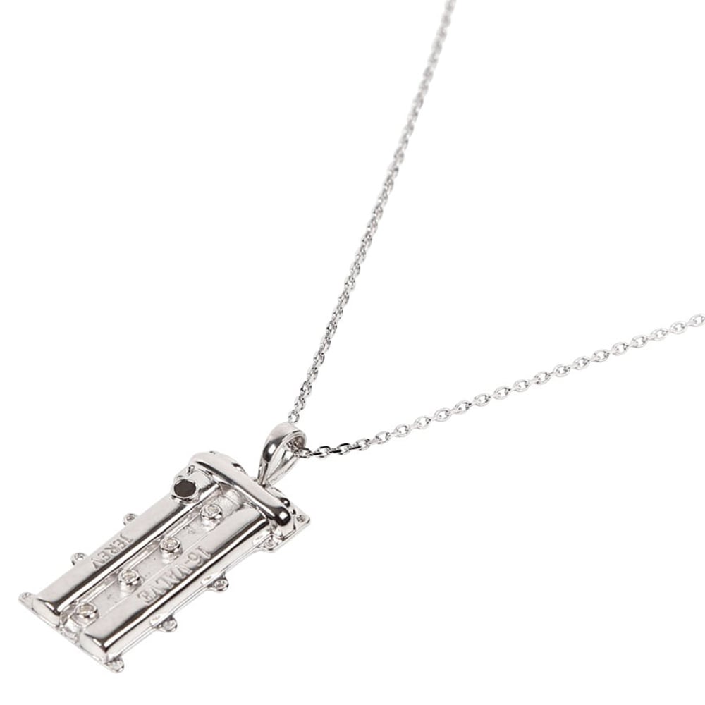 【 受注生産 14~21営業日でのお届け 】JEREV エンジンヘッドカバー ペンダントネックレス ダイヤモンド pt900（プラチナ900）/ pt850（プラチナ850）