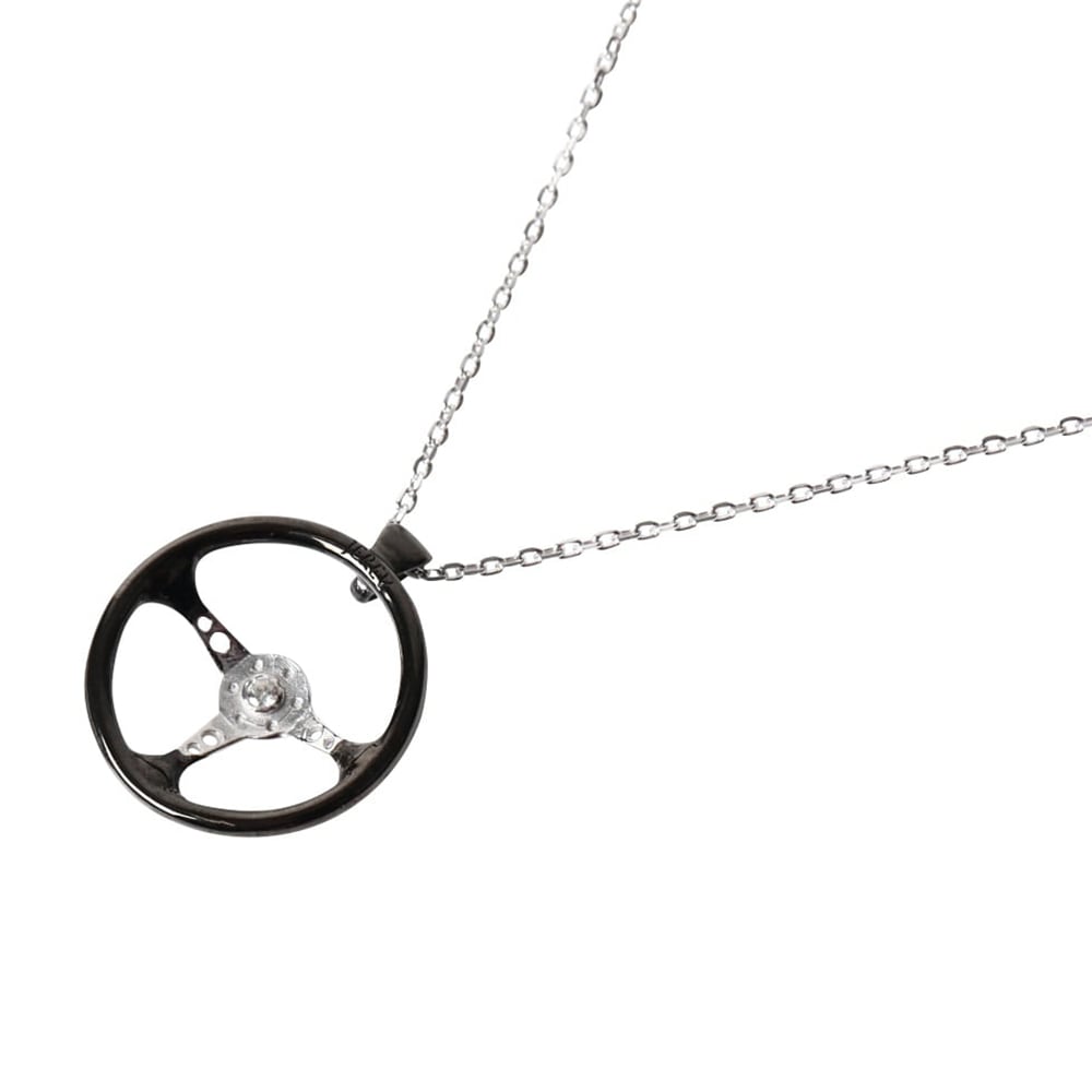 【 受注生産 14~21営業日でのお届け 】JEREV プラチナ ステアリング（ディープコーン） ペンダントネックレス ダイヤモンド PT900 / PT850