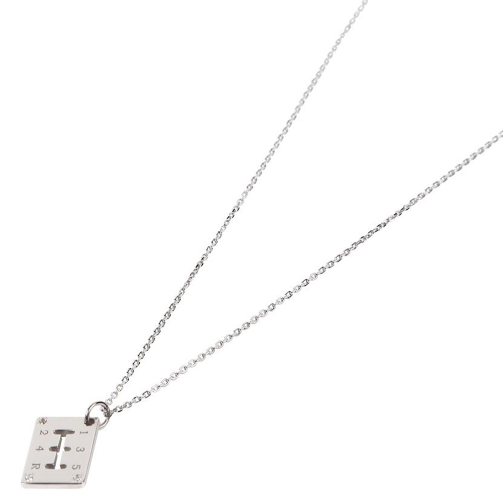【 受注生産 14~21営業日でのお届け 】JEREV シフトパターン 5速ver. ペンダントネックレス ダイヤモンド pt900 / pt850