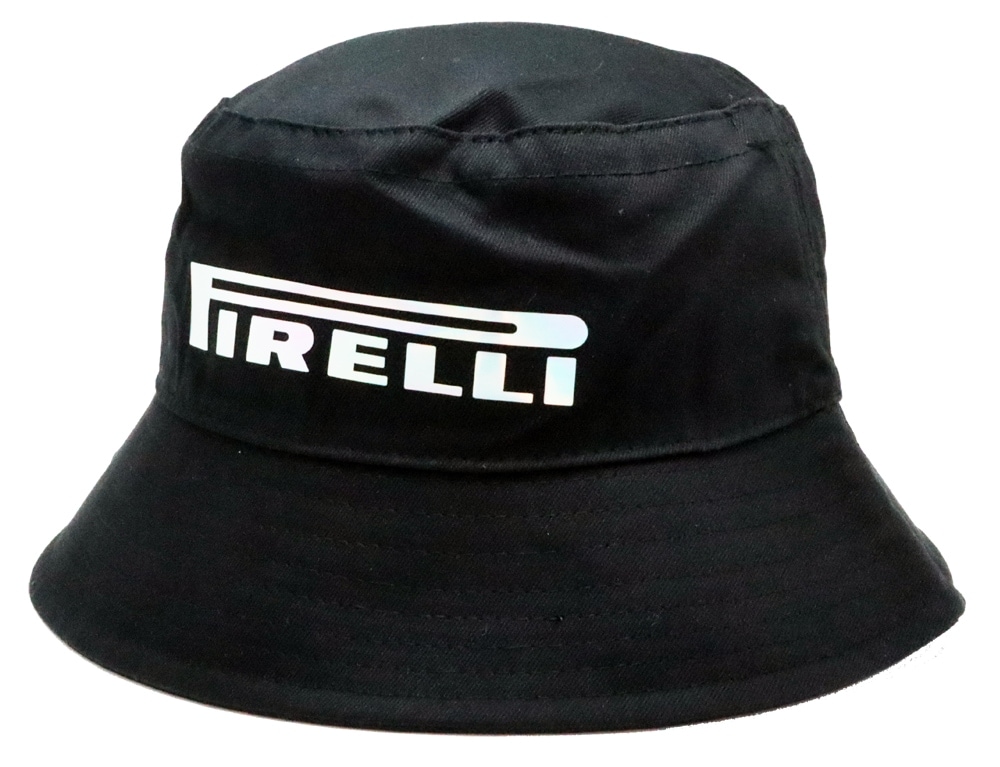 ピレリ Pirelli ホログラム バケットハット ブラック