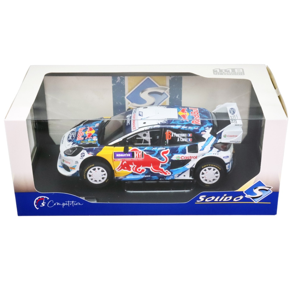 ソリド 1/18 フォード プーマラリー1 ハイブリッド #16 アドリアン・フルモー / アレクサンドル・コリア スウェーデンラリー 2024