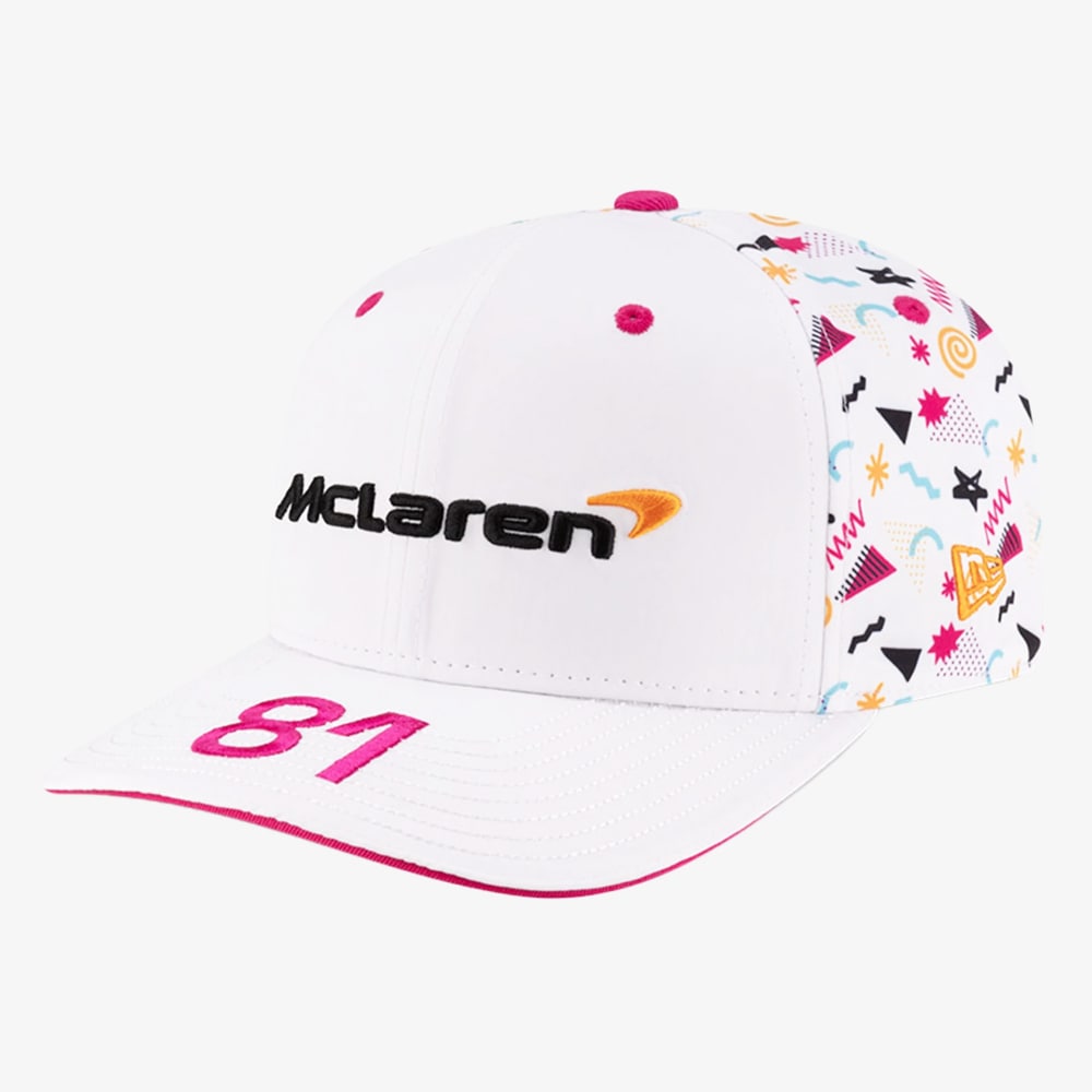 2025 マクラーレン F1 チーム New Era 9SEVENTY マイアミGP オスカー ピアストリ ストレッチスナップ キャップ