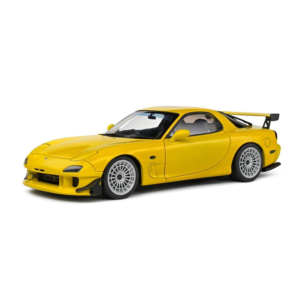ソリド 1/18 マツダ RX-7 FD3S 1994年式 モデルカー イエロー