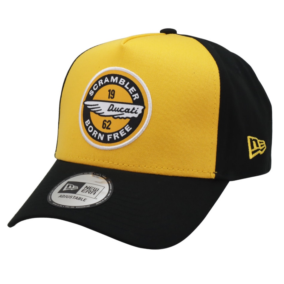 2025 ドゥカティ コルセ DUCATI CORSE NewEra E-Frame スクランブラーパッチ ベースボール キャップ