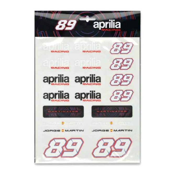 2025 アプリリア レーシング ホルヘ マルティン デュアル ステッカー セット