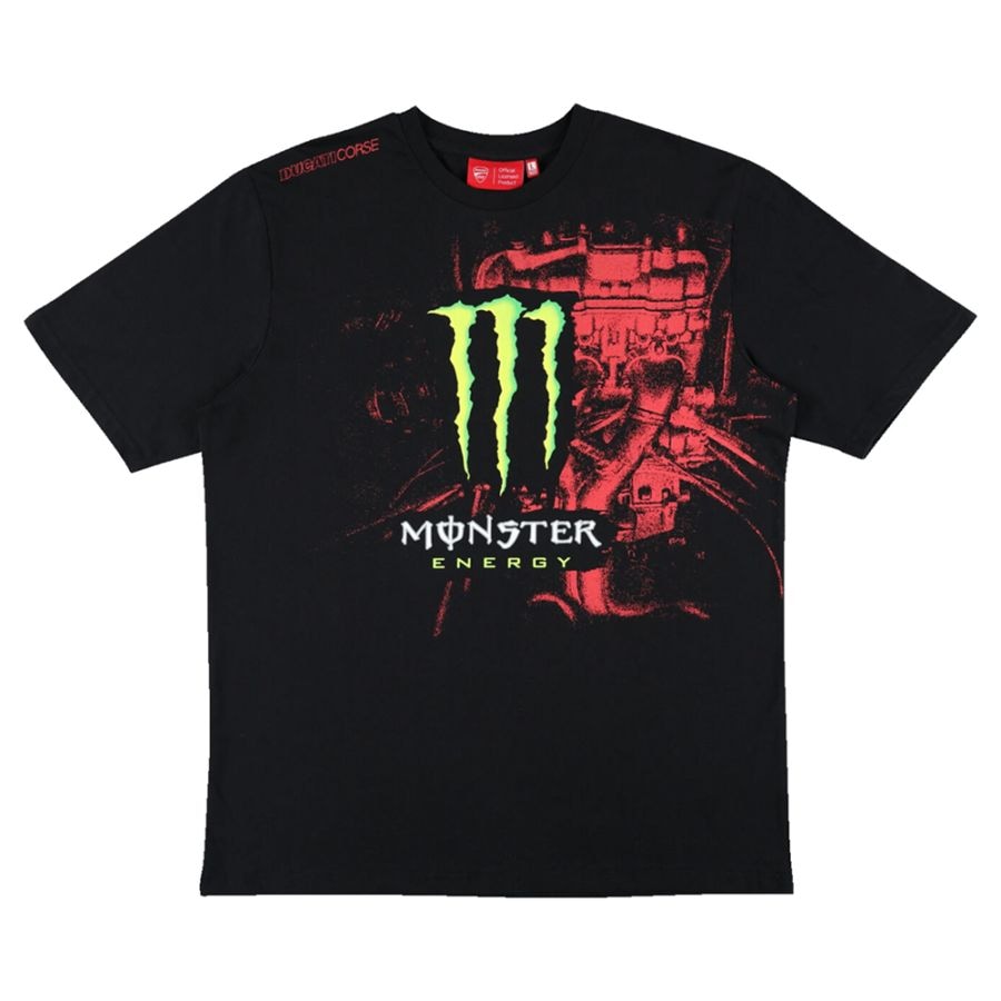 ドゥカティ DUCATI レッドハート モンスターエナジー Tシャツ