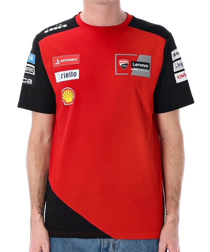 2025 ドゥカティ レノボ チーム DUCATI MotoGP レプリカ Tシャツ