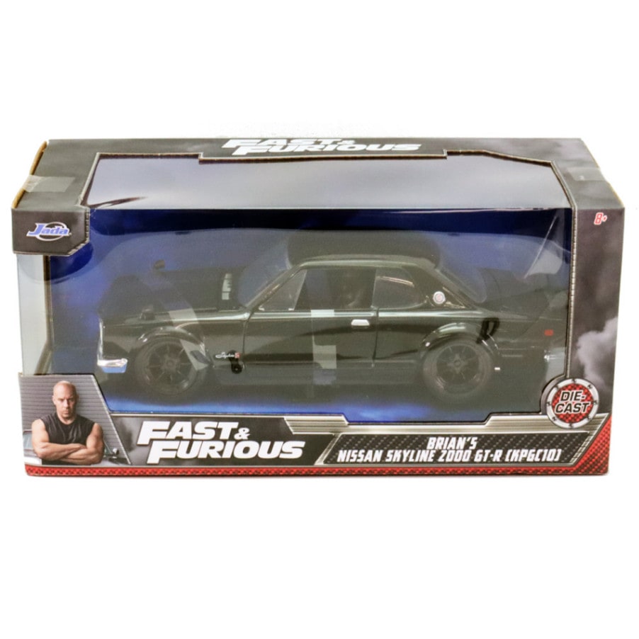 JADA 1/24 Fast&Furious ワイルドスピード スカイライン 2000GTR KPGC10 ブライアン オコナ―