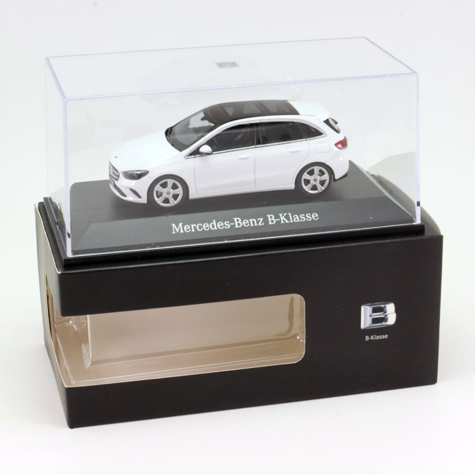 ヘルパ 1/43 メルセデスベンツ Bクラス プログレッシブ W247 ポーラーホワイト