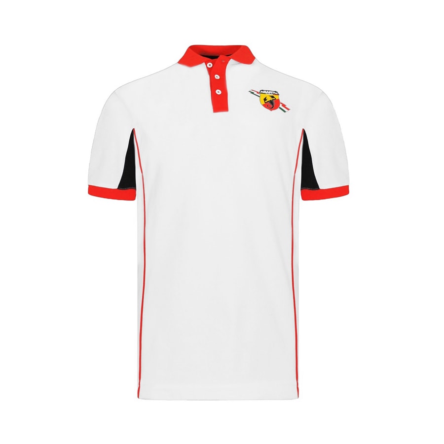 アバルト ABARTH CORSE ポロシャツ ホワイト