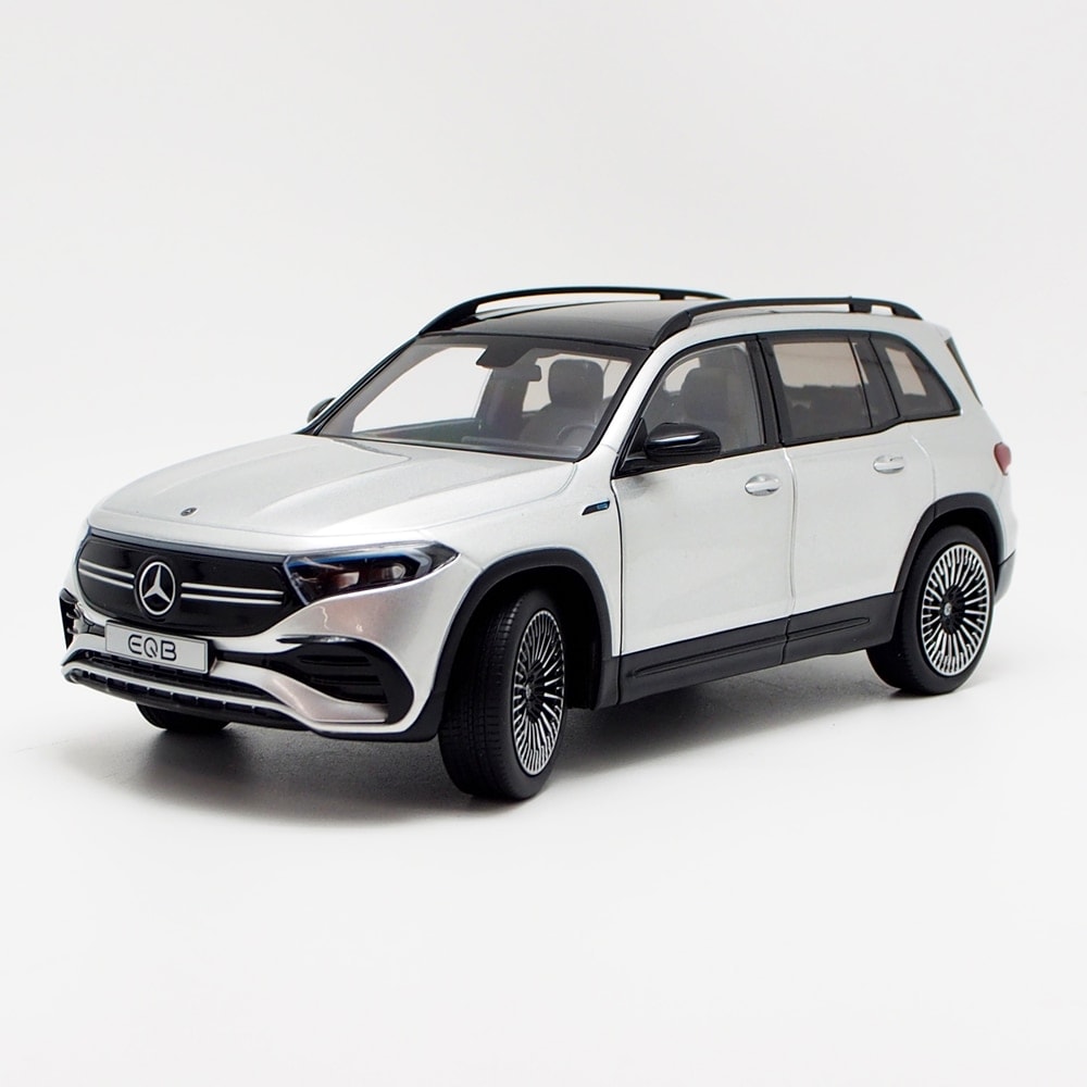 NZG 1/18 メルセデス ベンツ EQB 2021年式 イリジウムシルバー