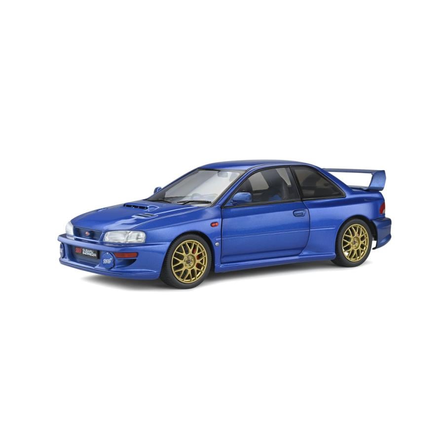 ソリド 1/18 スバル インプレッサ WRX STI 2003年 ソニックブルー