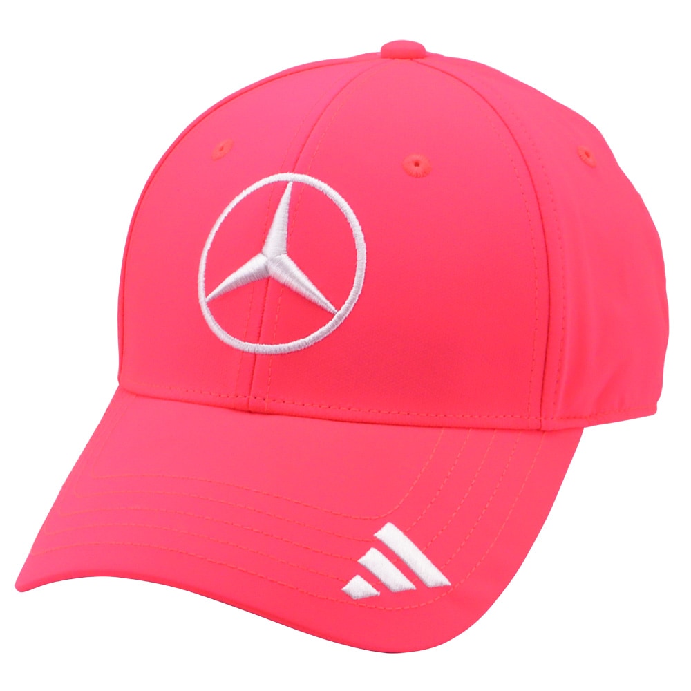 2025 メルセデス AMG ペトロナス F1チーム マイアミGP仕様 サマーパック ドライバー ベースボール キャップ ピンク