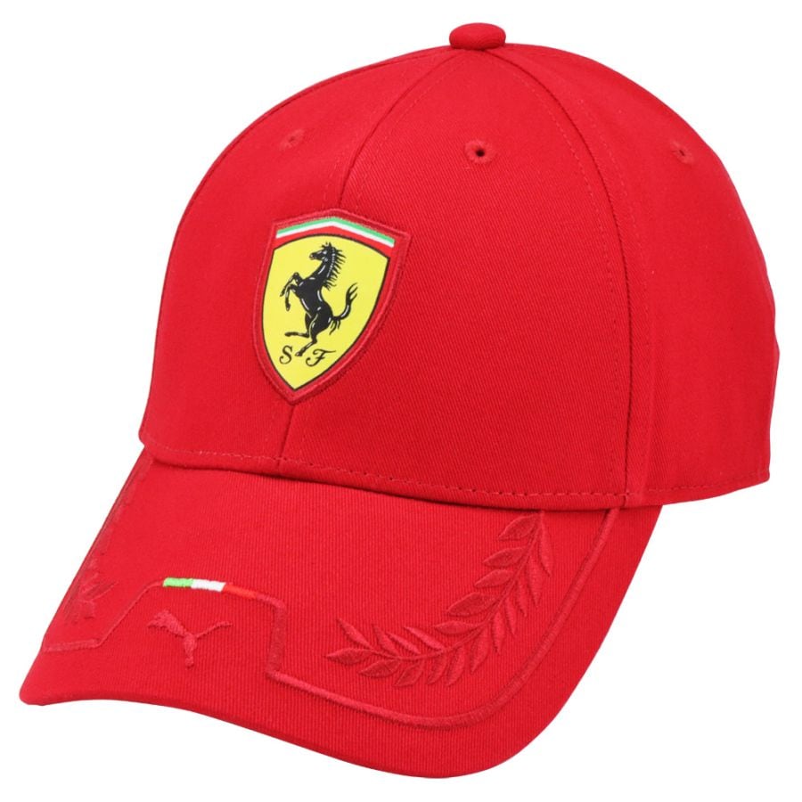 【新品未使用】フェラーリ F1 キャップ 2016年メキシコグランプリ（黒） 2025春夏新作】 新品未使用】フェラーリ F1 キャップ 2016年