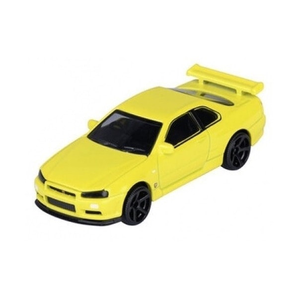 【※一部パッケージ割れ※】マジョレット 1/64 JDM ジャパン レジェンド ミニカー プレミアム 日産 スカイライン GTR R34