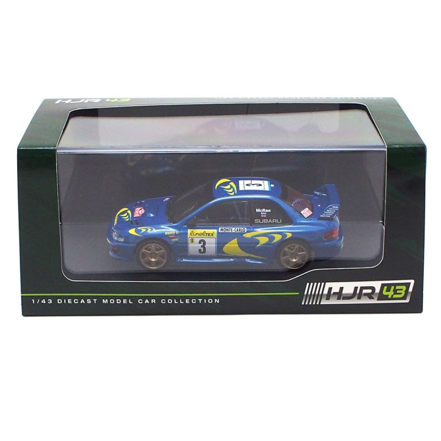 ホビージャパン 1/43 スバル インプレッサ No.3 コリン マクレー 1997年 ラリー モンテカルロ