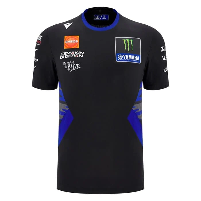 【予約商品 7月下旬入荷予定 単体でご注文下さい】2025 モンスターエナジー ヤマハ MotoGP チーム レプリカ Tシャツ
