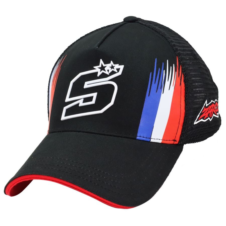 2025 ヨハン ザルコ #5 メッシュ キャップ ブラック