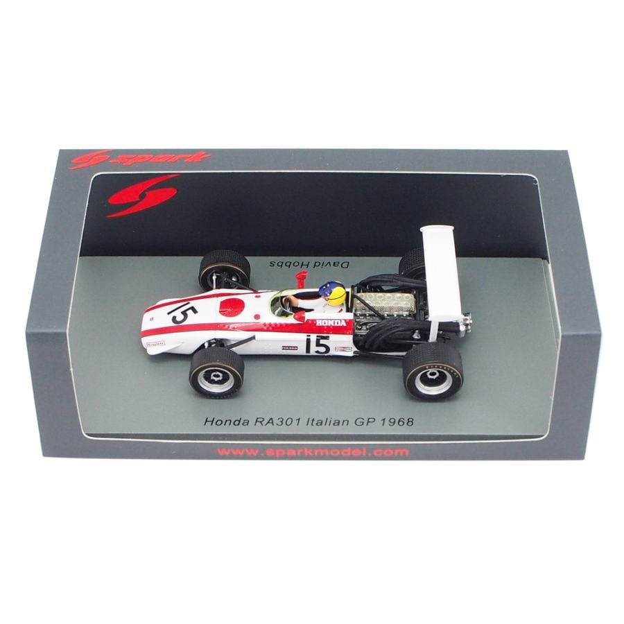 スパーク 1/43 ホンダ RA301 #5 デヴィッド ホッブス 1968年 イタリアGP
