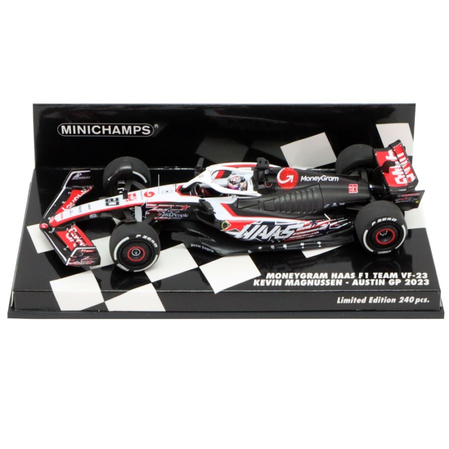 ミニチャンプス 1/43 フェラーリ VF-19 リッチエナジー ハースF1