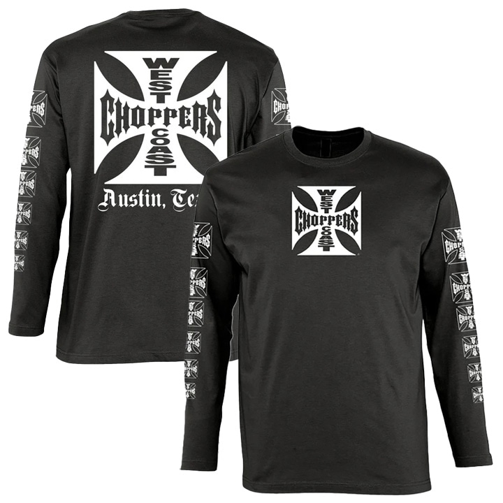 チョッパーズ WEST COAST CHOPPERS ロンT 十字架　グランジ 楽天市場】WEST COAST CHOPPERS（Tシャツ・カットソー｜トップス