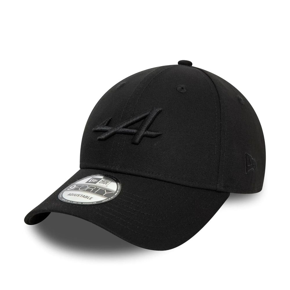 BWT アルピーヌ F1 チーム NewEra 9FORTY エンボス ベースボール キャップ ブラック