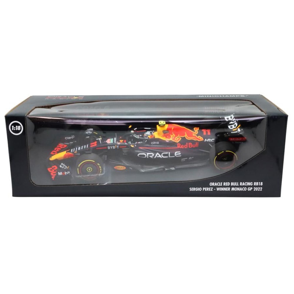 1/18レッドブルF1セルジオペレス2022年　　　アメリカオースティンGP Oracle レッドブル レーシング RB18 No.1 優勝者 モナコ GP