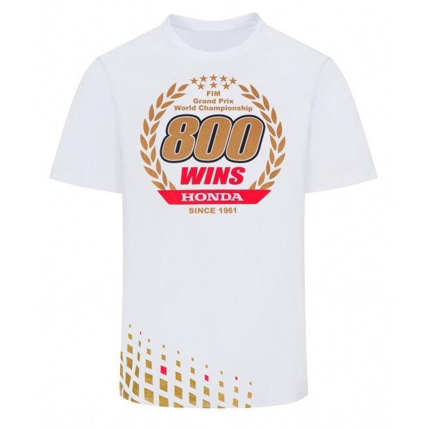 HRC HONDA 800 WINS 記念 半袖 Tシャツ ホワイト