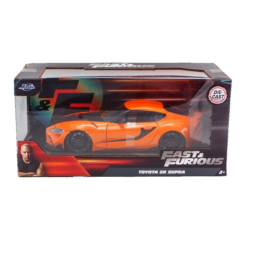 JADA 1/24 Fast & Furious 9 ワイルドスピード ジェットブレイク 2020 トヨタ スープラ オレンジ ブラック ハン ルー