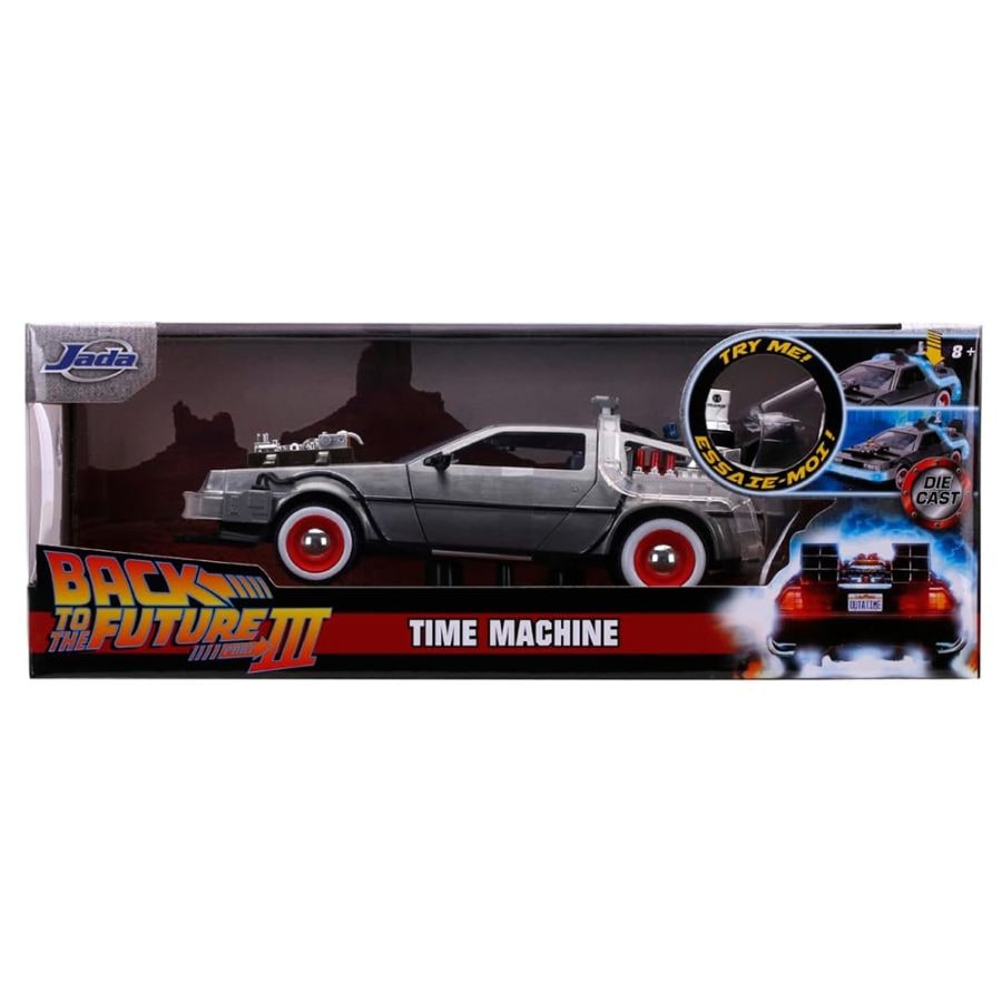 JADA 1/24 B.T.T.F バック・トゥ・ザ・フューチャー パート 3 デロリアン