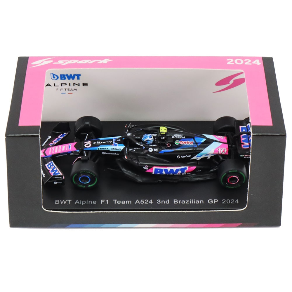 スパーク 1/64 BWT アルピーヌ F1チーム A524 ピエール ガスリー