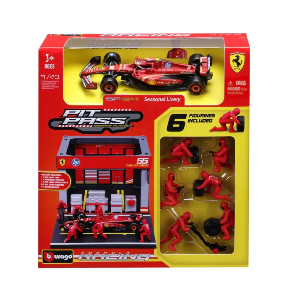 ブラゴ 1/43 スクーデリア フェラーリ SF24 #55 カルロス サインツ