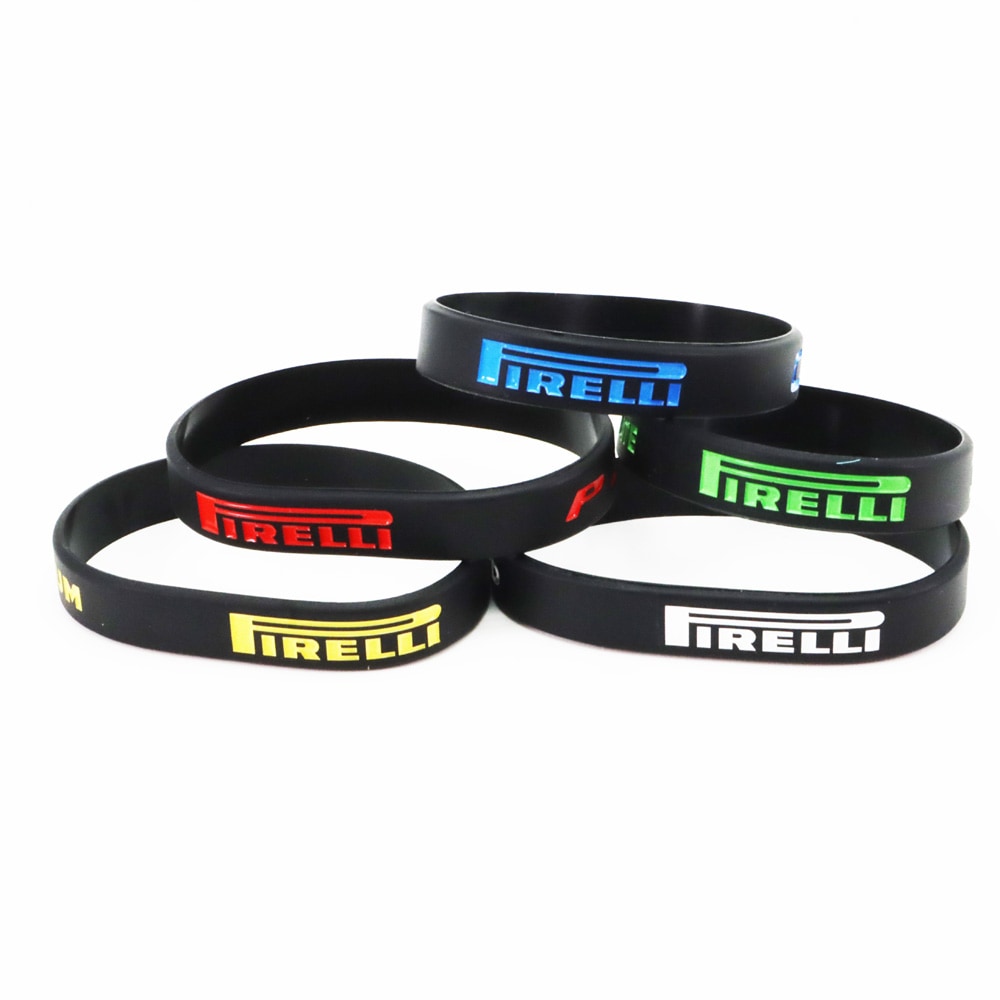 PIRELLI ピレリ タイヤコンパウンド ラバーバンド 5色セット