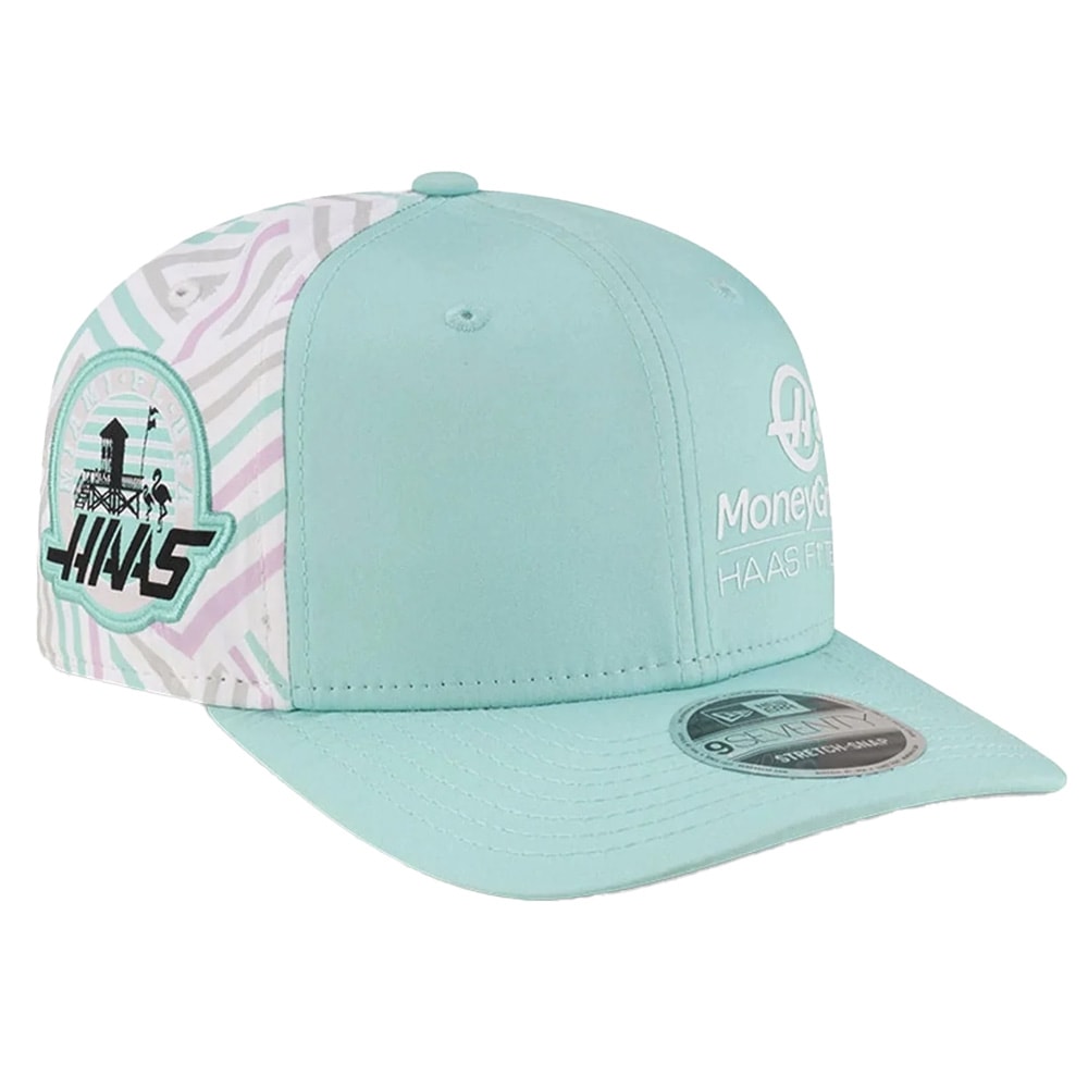 2025 マネーグラム ハース F1 チーム マイアミGP NewEra 9SEVENTY キャップ