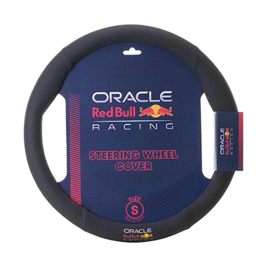 オラクル レッドブル レーシング オフィシャル ステアリング カバー ブラック Sサイズ