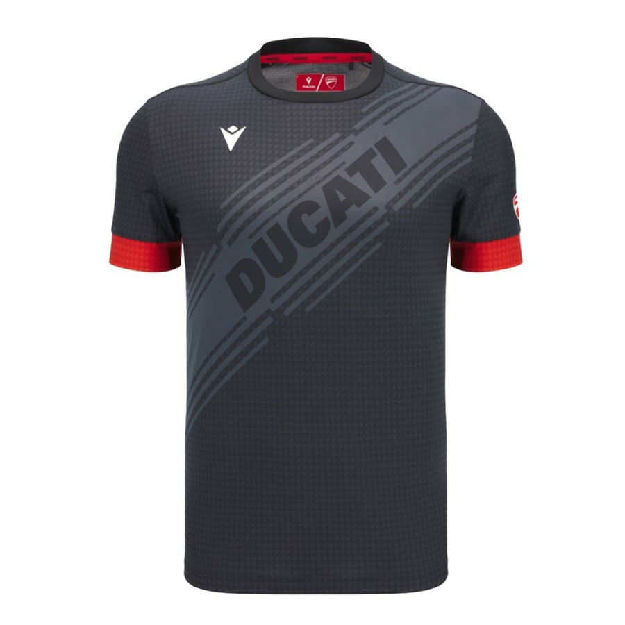 2025 ドゥカティ DUCATI マクロン ジャージ Tシャツ ダークグレー