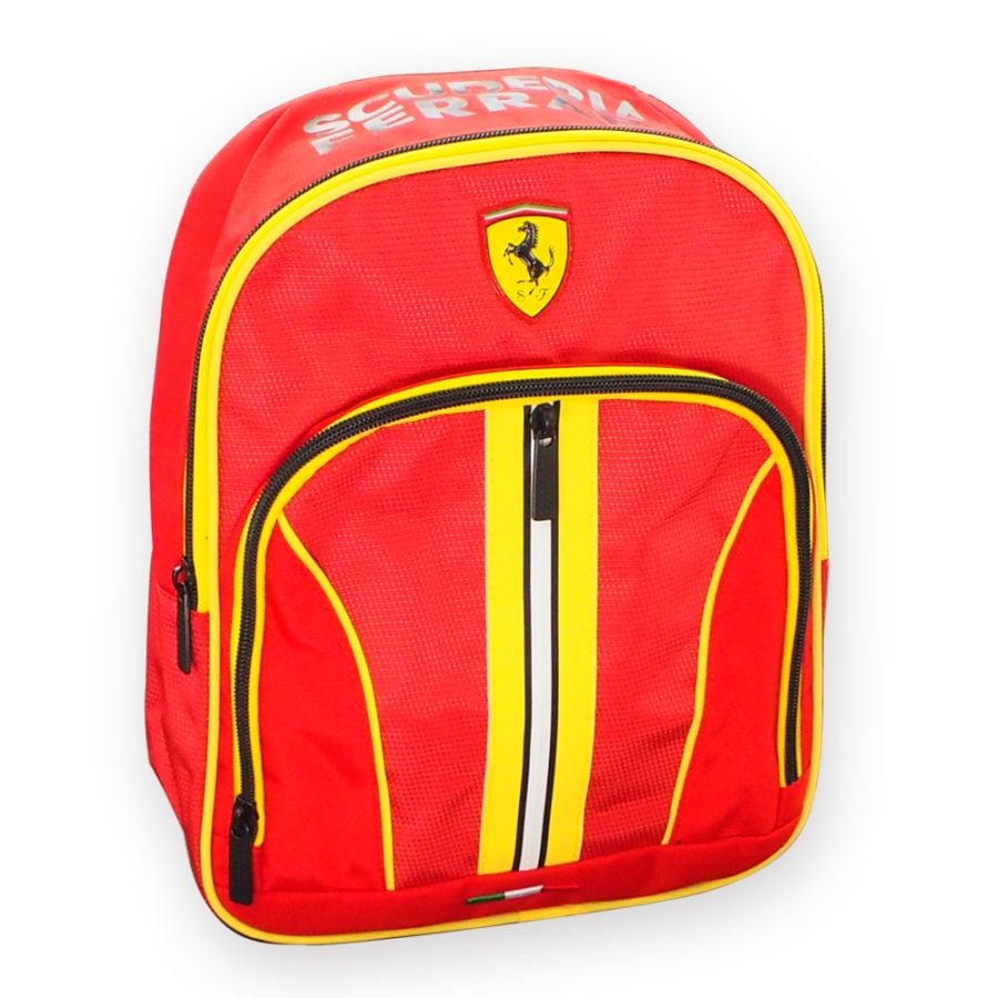 キッズ用 スクーデリア フェラーリ パニーニ ミニ スクール バックパック レッド