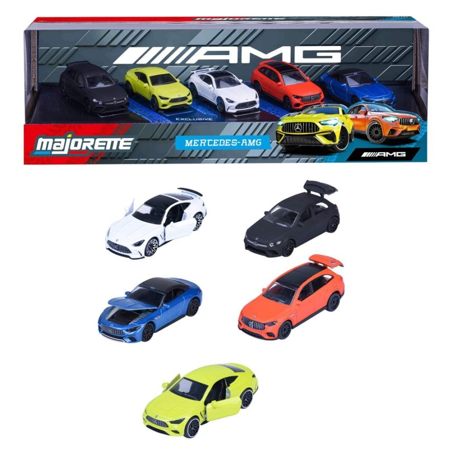 マジョレット 1/64 メルセデス AMG ミニカー ギフトパック アソート 5台セット