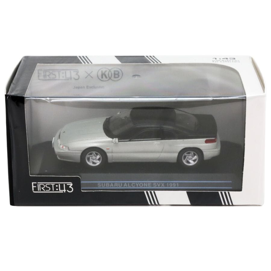 First43 1/43 スバル アルシオーネ SVX 1991年式 シルバーブラック