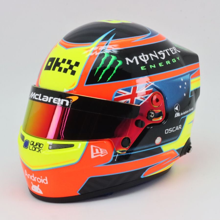 ランド・ノリス 2025年 マイアミGP マクラーレン ヘルメット 1/2 F1 ランド・ノリス 2025年 マイアミGP マクラーレン ヘルメット by BELL 1